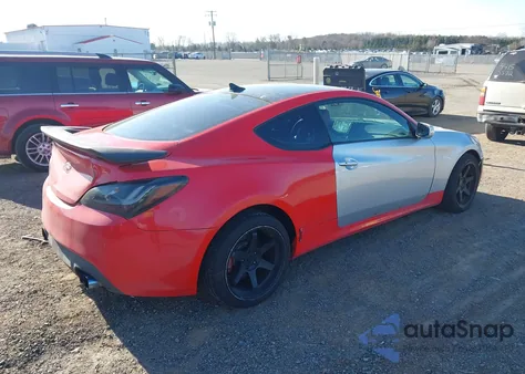 2013 Hyundai Genesis 3.8 R-Spec z USA, uszkodzony, nr VIN KMHHU6KJ9DU083194